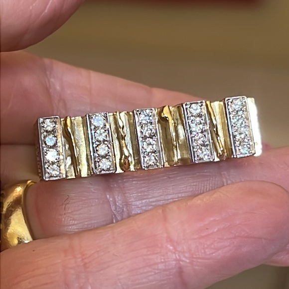 18 karat gold, and .60 diamond custom made Ring - Picture 6 of 17